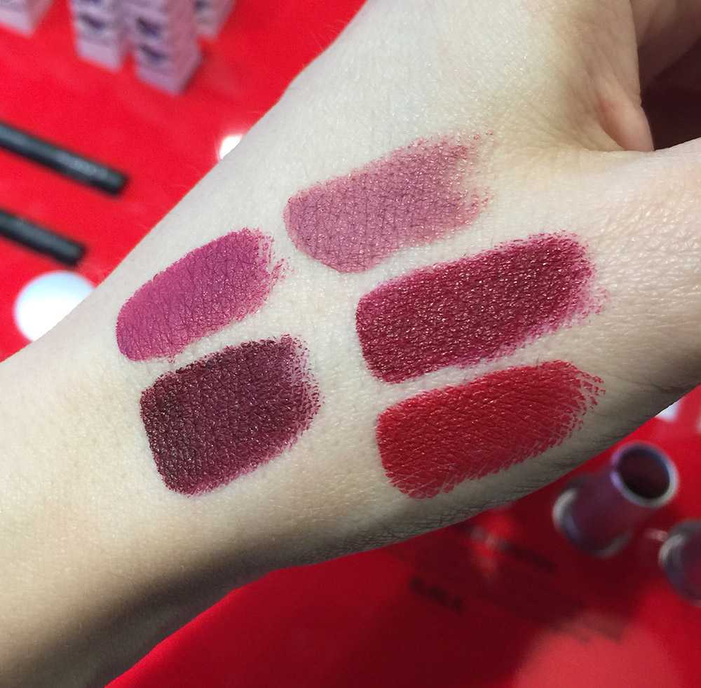 Kiko san valentino 2017 swatches rossetti 1000 2