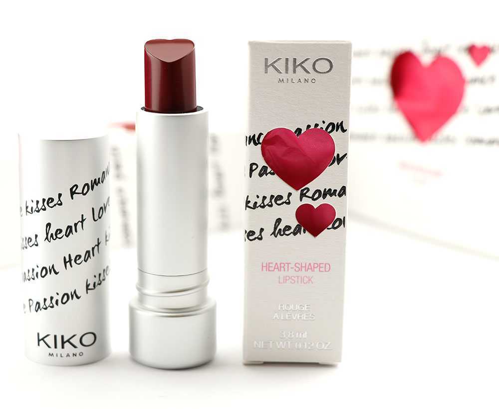 Kiko rossetto san Valentino forma cuore