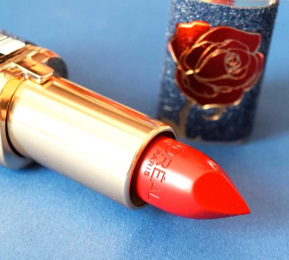 smalto e lipstick la rosa l'oreal