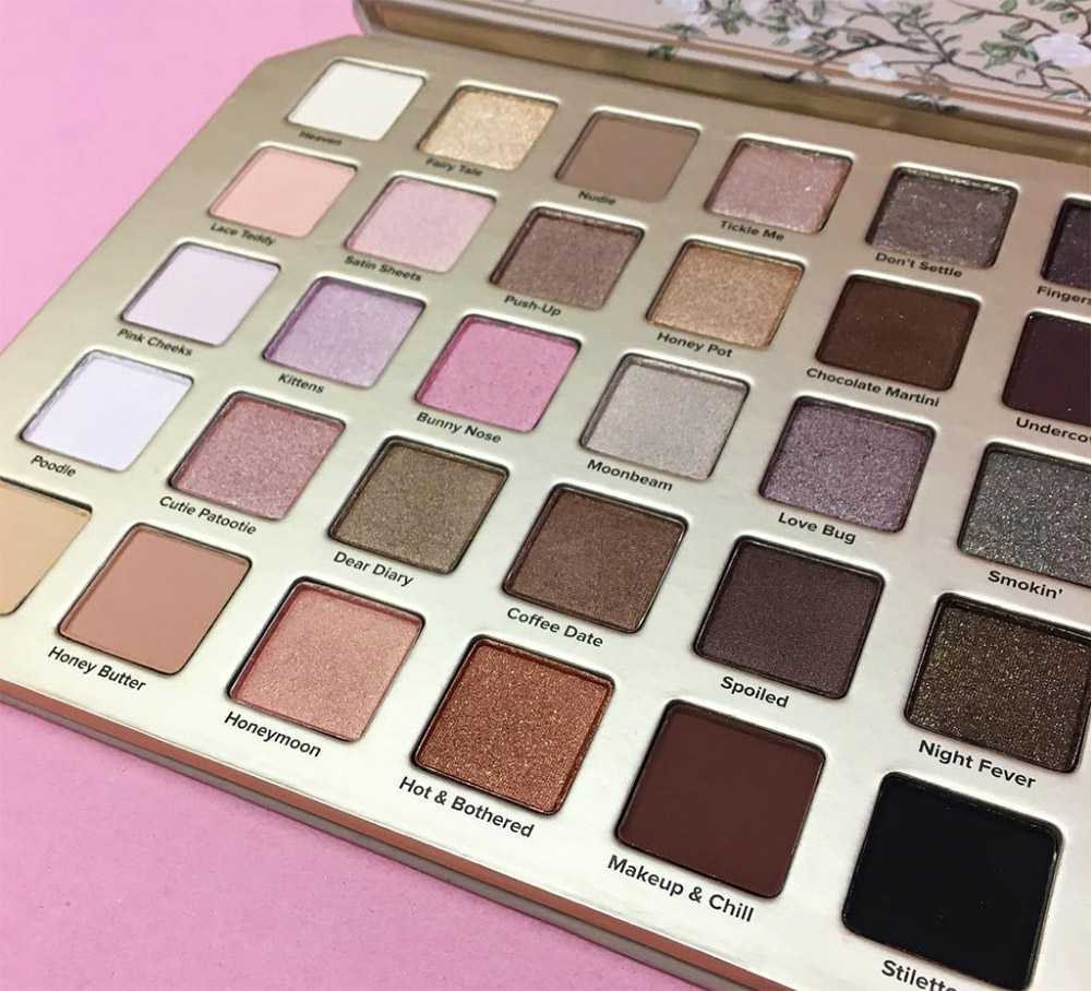 too faced natural love palette