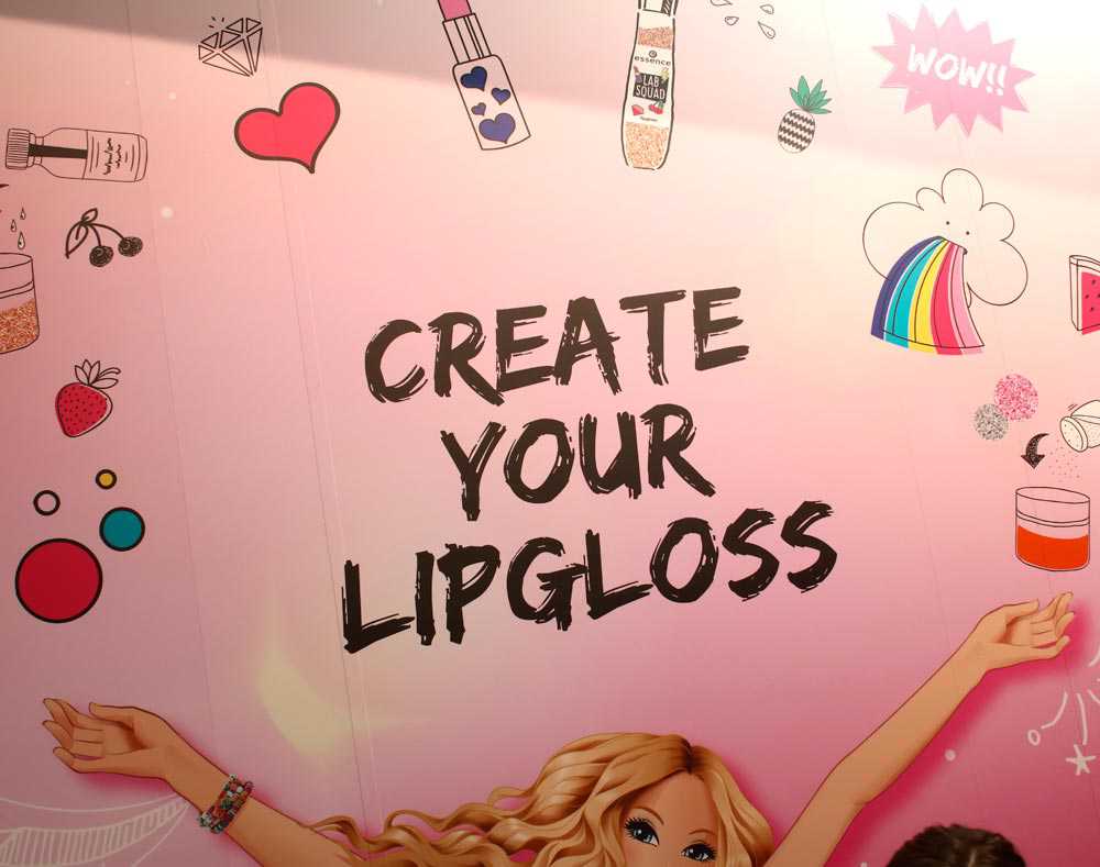 create your lipgloss essence