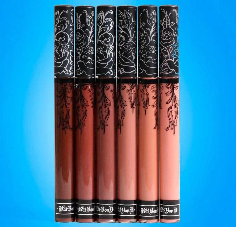 Rossetti liquidi opachi nude Kat Von D