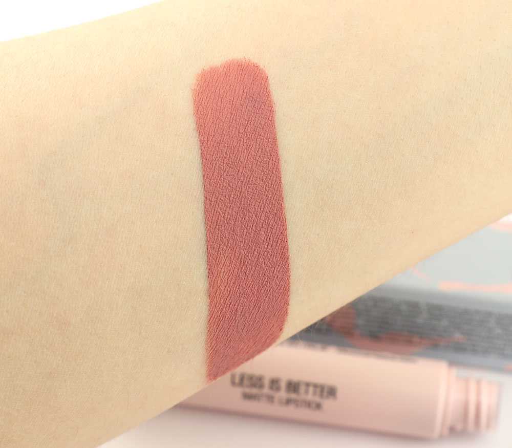 swatches rossetto Kiko Less Is Better