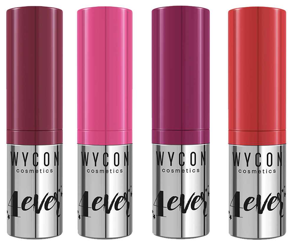 lipsticks wycon forever glossy
