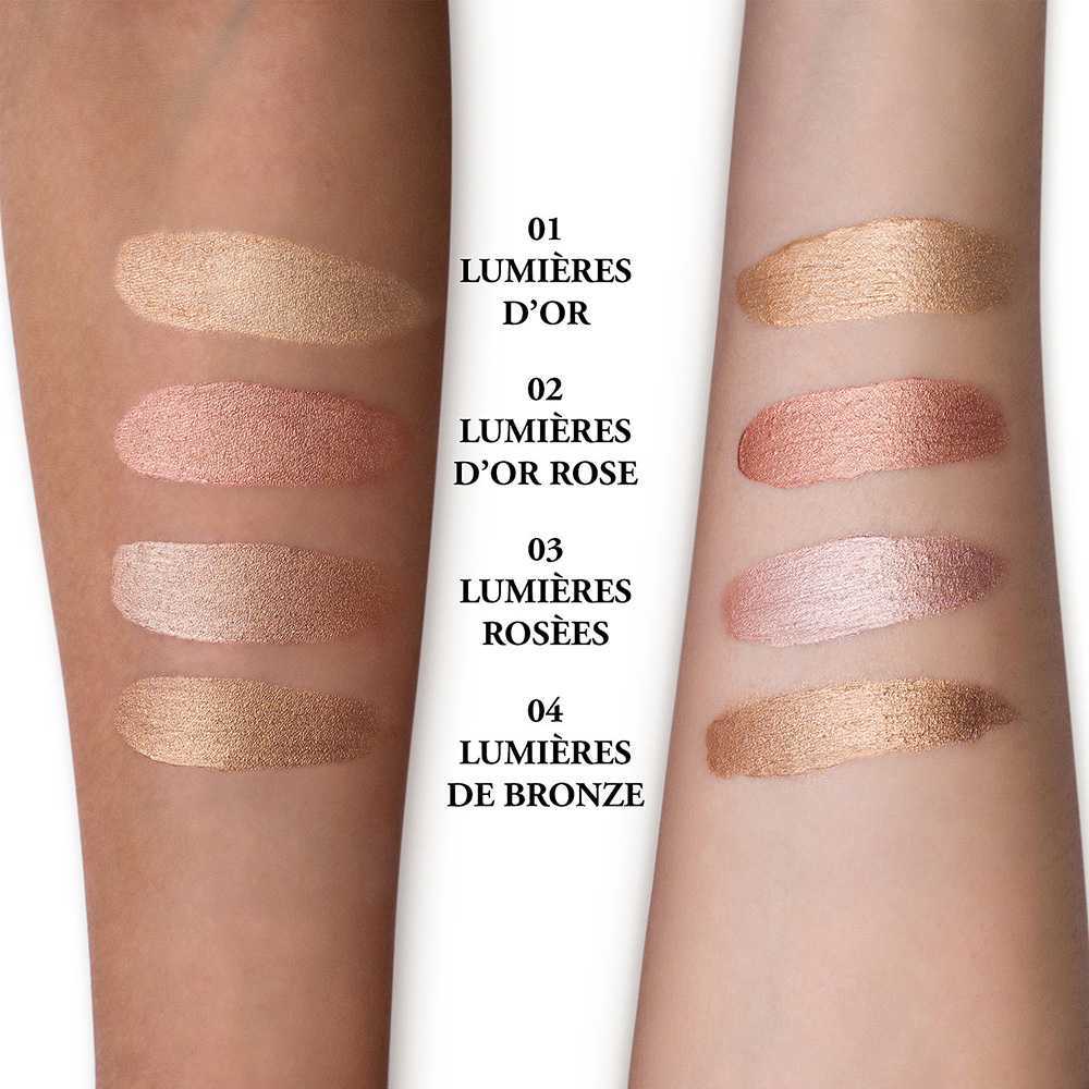 lancome swatches click & glow
