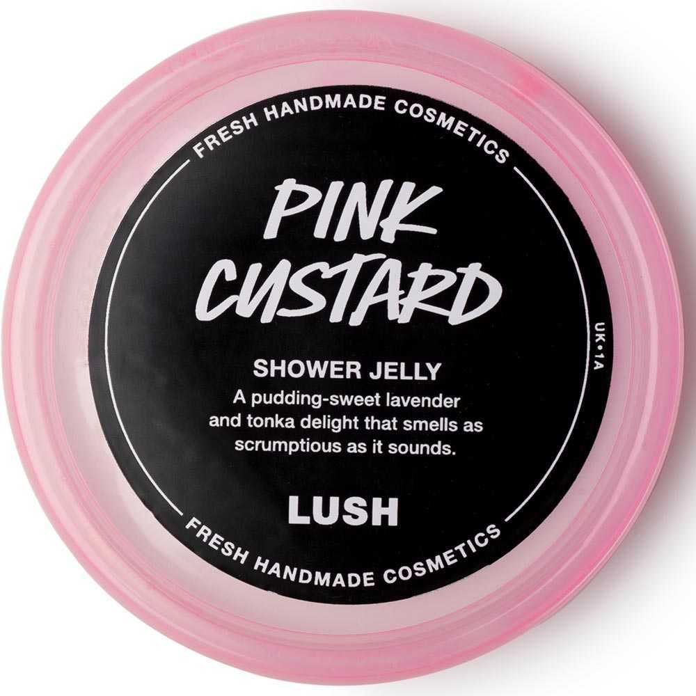 lush pink custard 