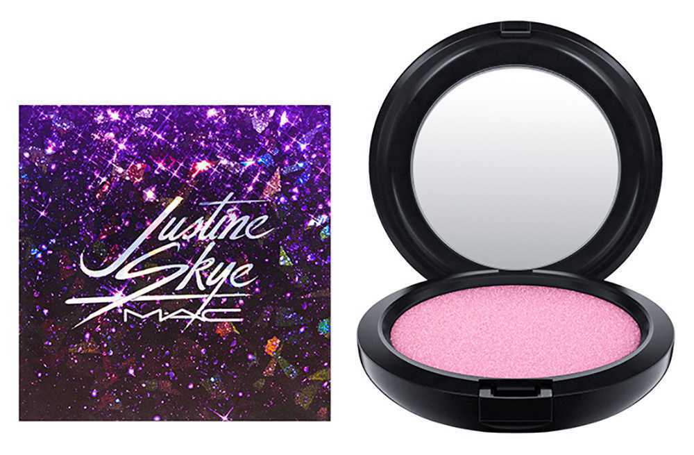 mac justine skye iridescent powder