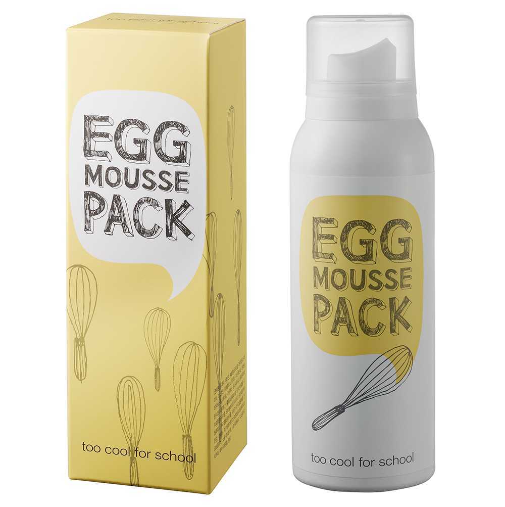 too cool for school egg mousse pack