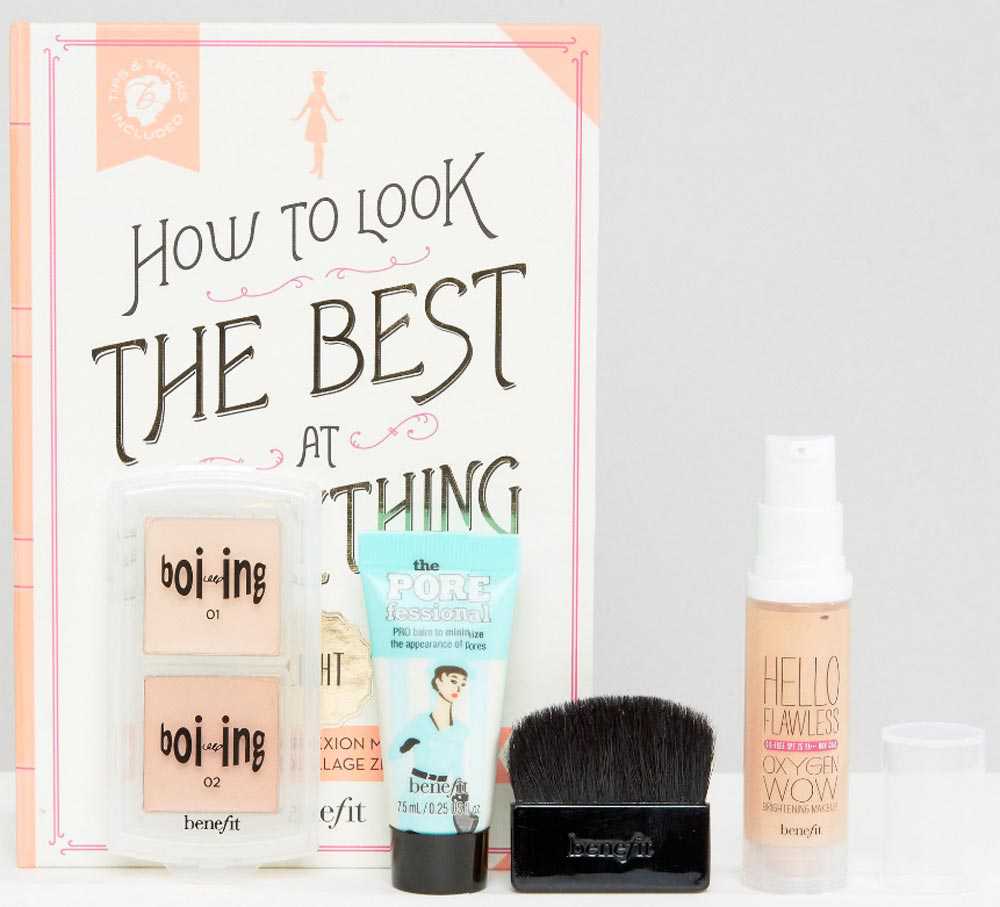 benefit cofanetto how to look the best at everything