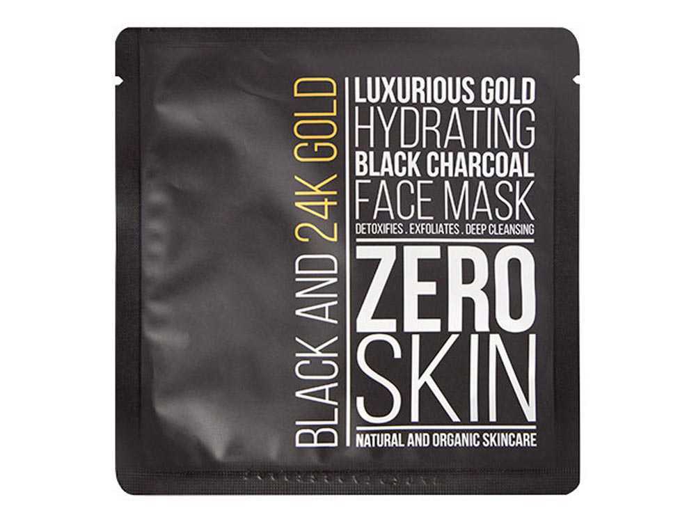 24K Charcoal Gold Sheet Mask Zeroskin