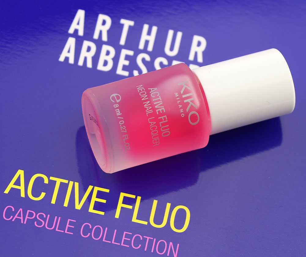 top coat Kiko Active Fluo