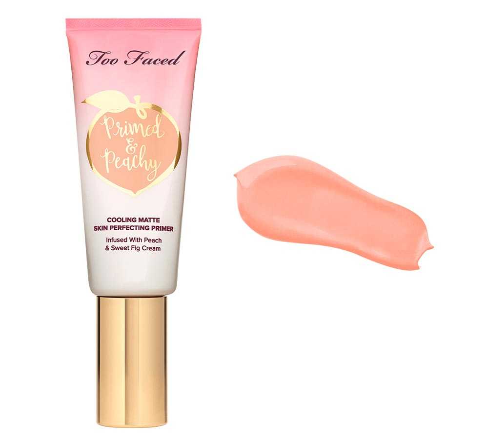 primer viso Too Faced Primed & Peachy