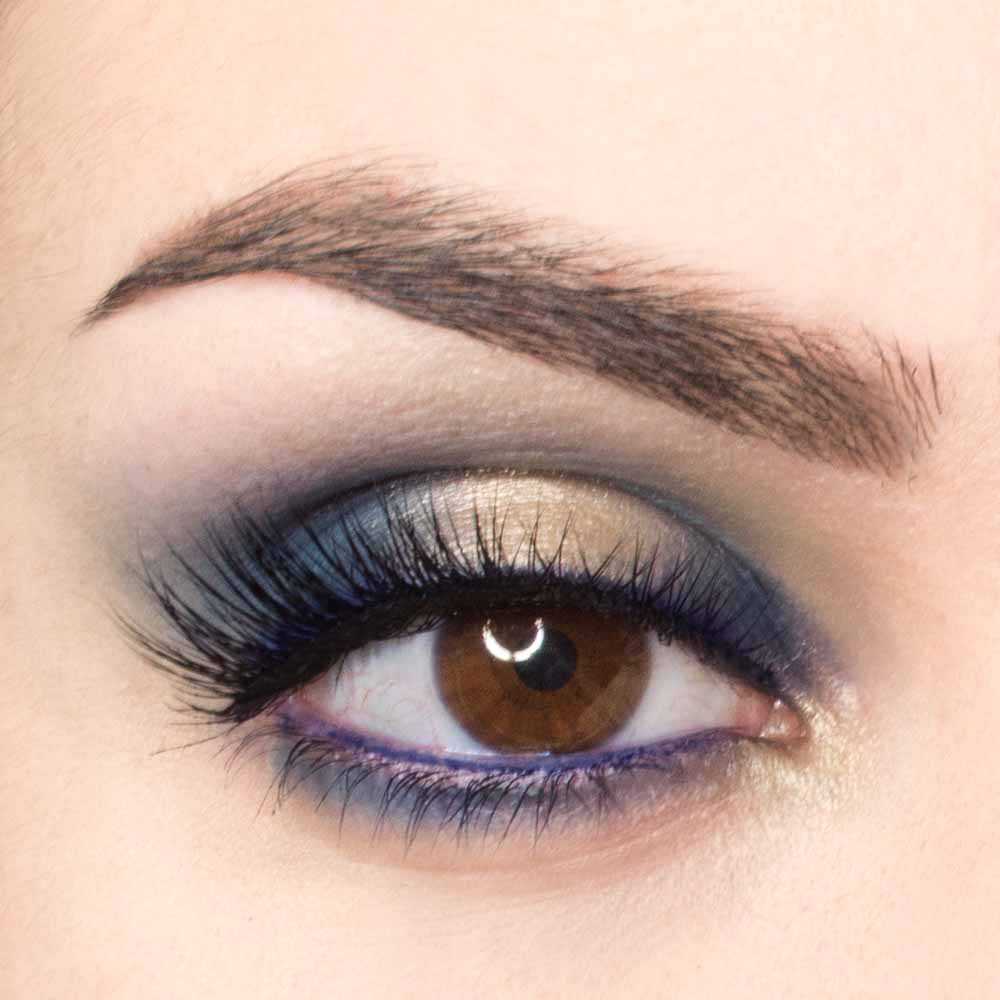 Makeup blu cerimonia