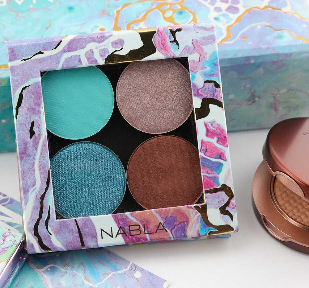 Nabla palette personalizzabile 4 ombretti