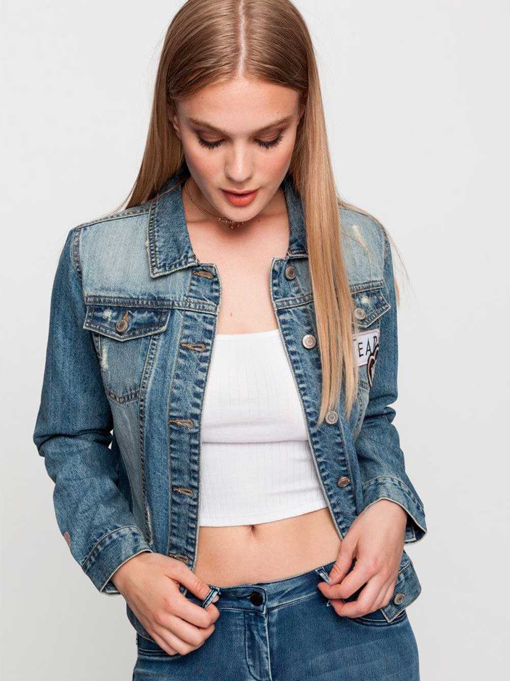 Tally Wejl giubbotto di jeans Tally Wejl giubbotto di jeans