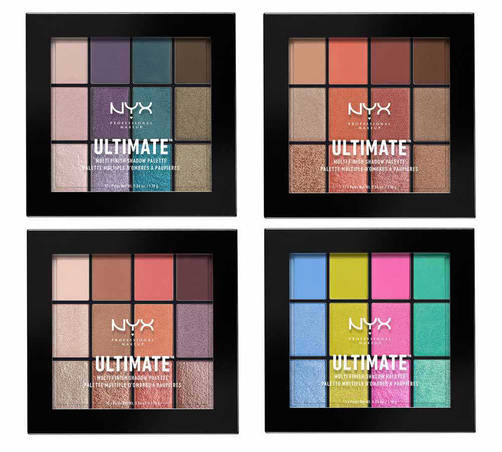 NYX Ultimate Multifinish Shadow Palette