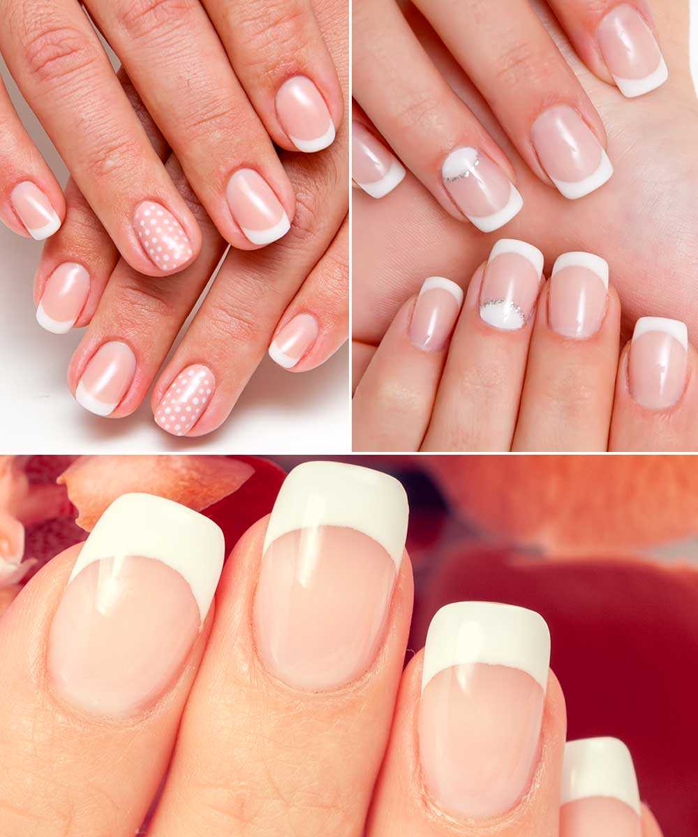 French manicure eleganti