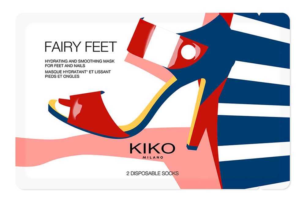 kiko fairy feet mask