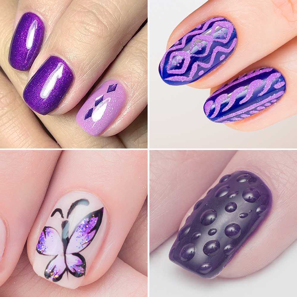  Ultra Violet decorazione unghie