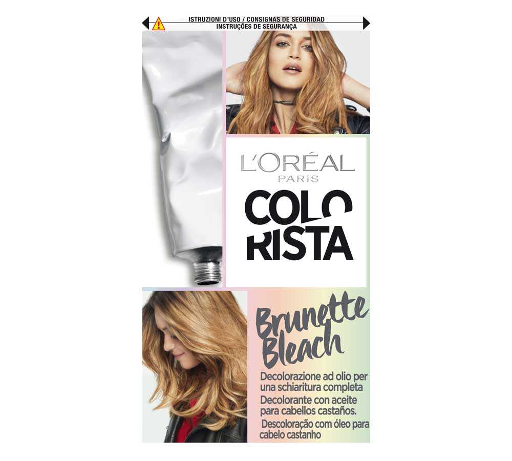 L'Oréal Colorista kit Effects brunette bleach