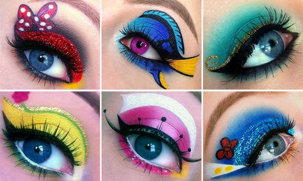 Trucco Occhi Disney Make Up Principesse E Cartoni Animati