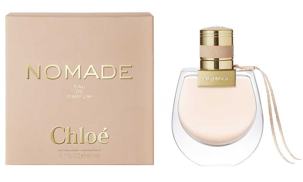 Chloè Nomade fragranza packaging