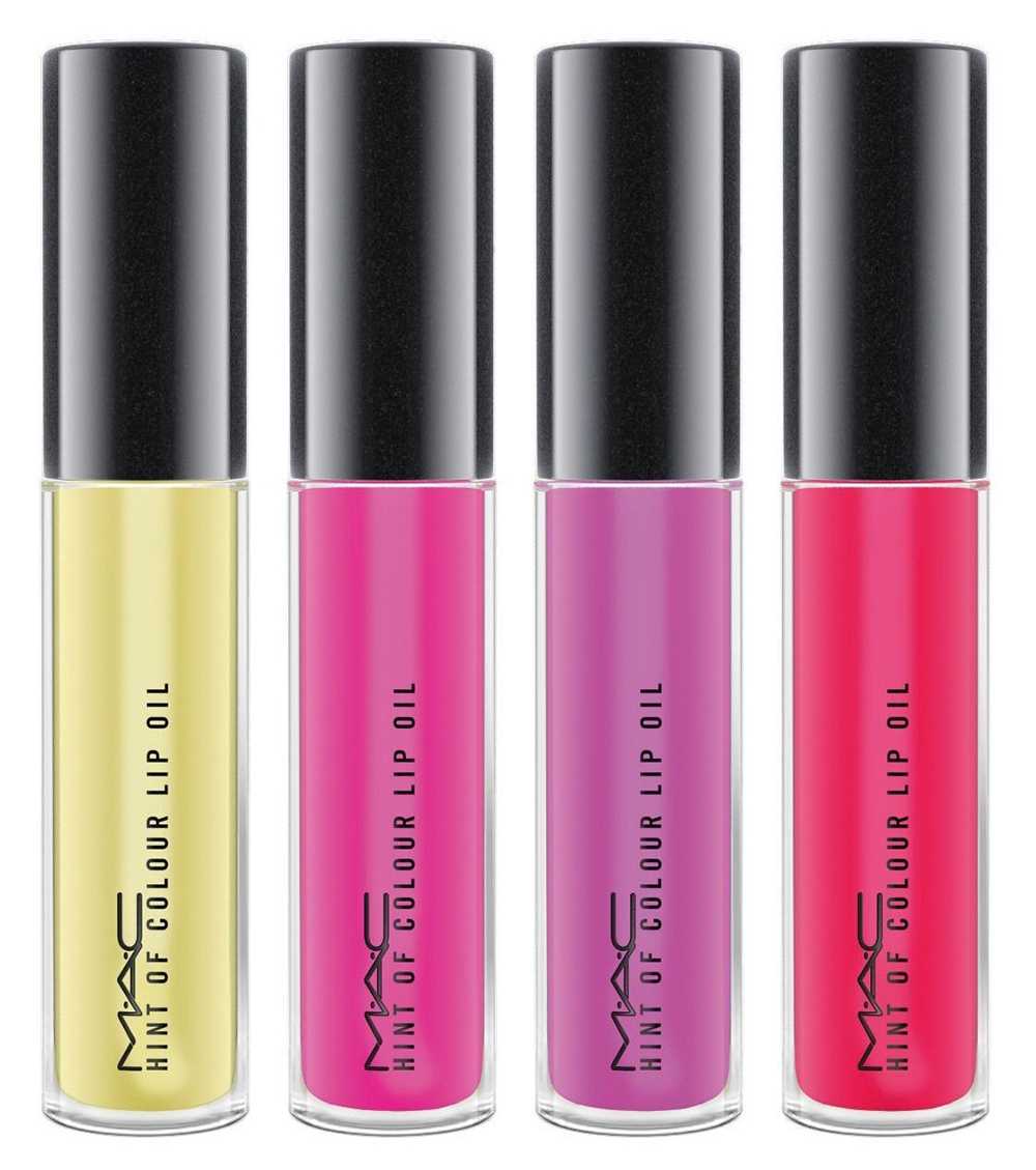 mac hint of colour lip oil