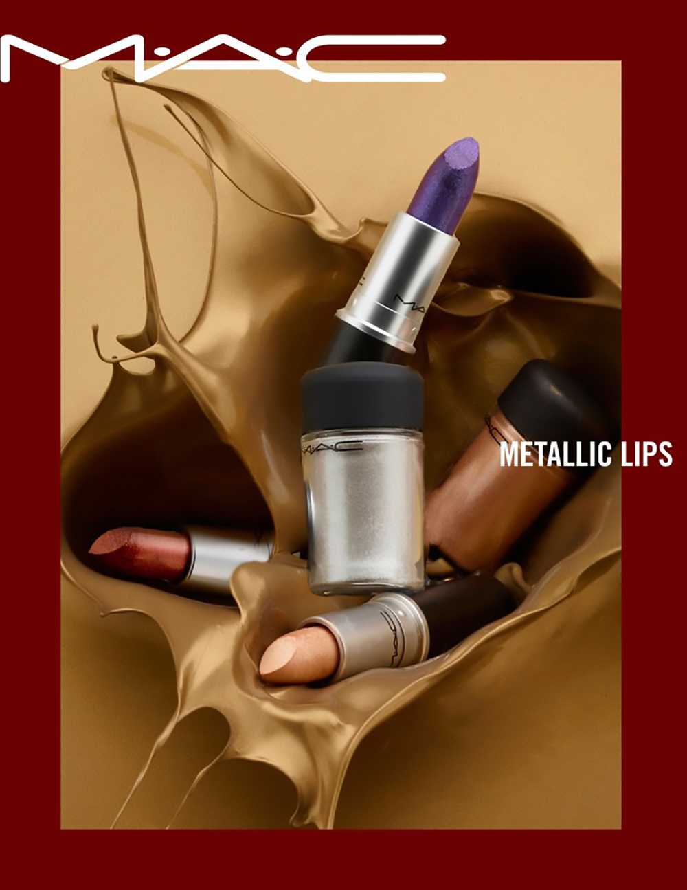 metallic lips mac cosmetics