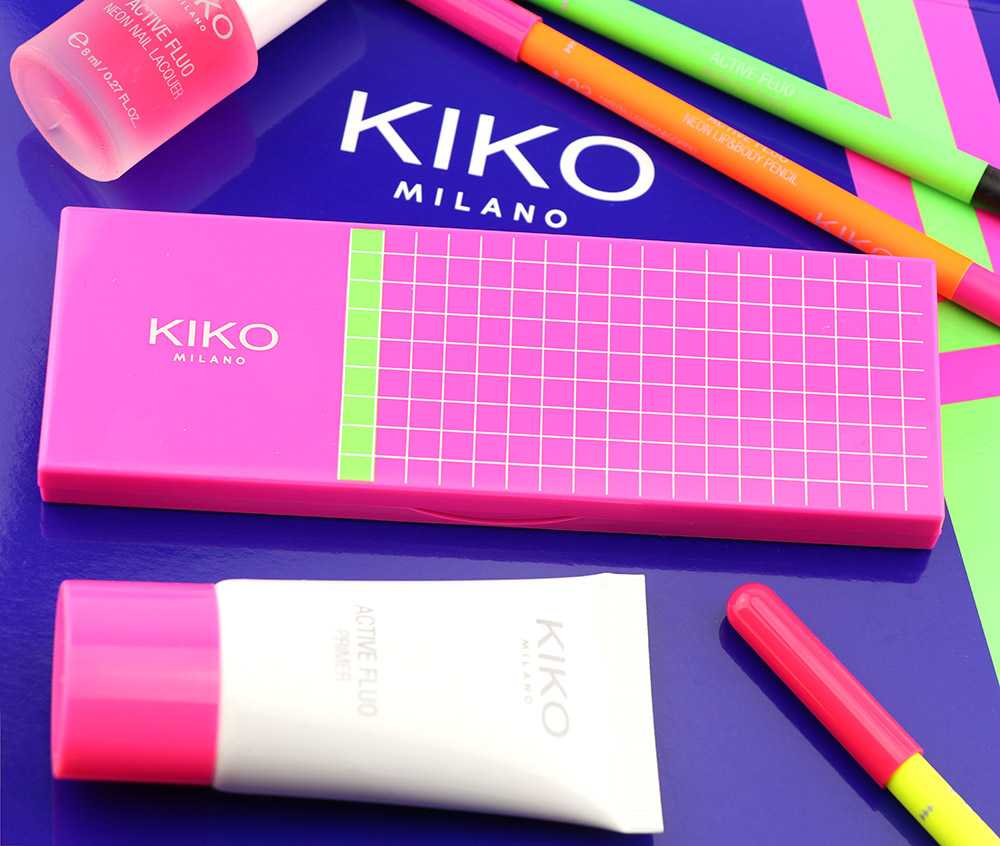 palette Kiko Active Fluo