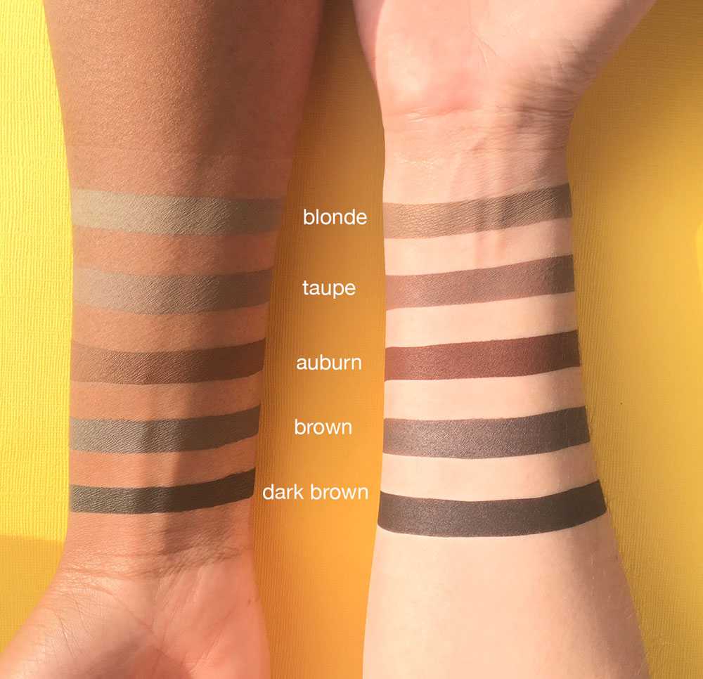 BROWnies Beauty Bakerie Swatches