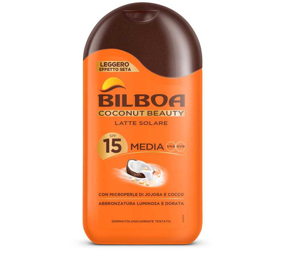 Bilboa Coconut Beauty Latte Solare SPF 15 