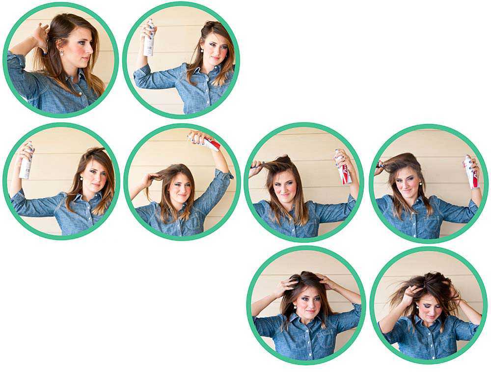 Capelli voluminosi con shampoo secco Capelli voluminosi con shampoo secco