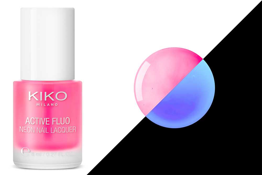 kiko top coat fluo