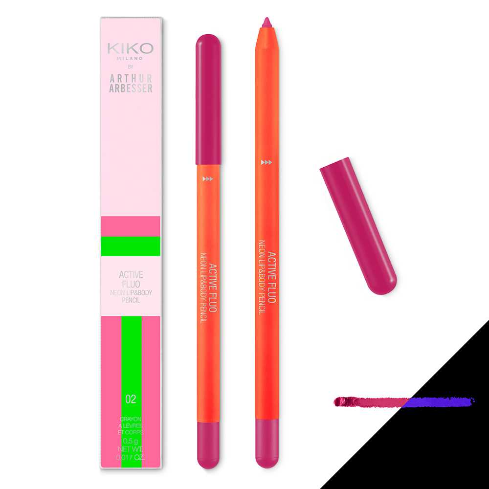 neon lip & body pencil kiko