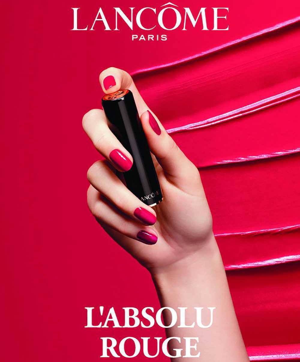 lancome l'absolu rouge lipstick summer 2017