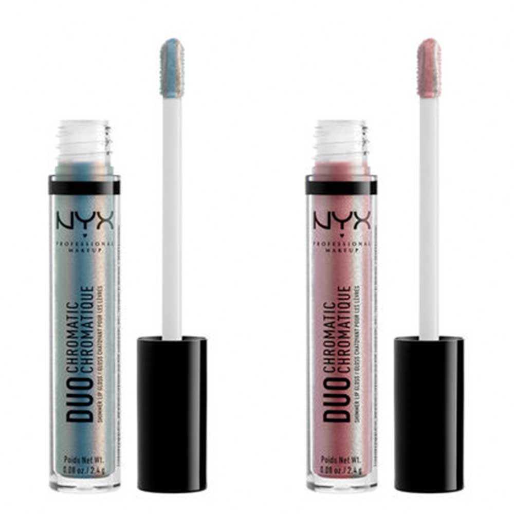 NYX Duo Chromatic Lip Gloss nuance Day Club e The New Normal