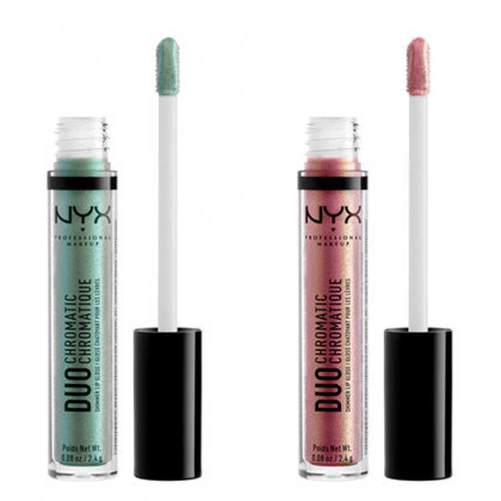 Lip Gloss Duo Chromatic NYX nuance Foam Party e Spring It On