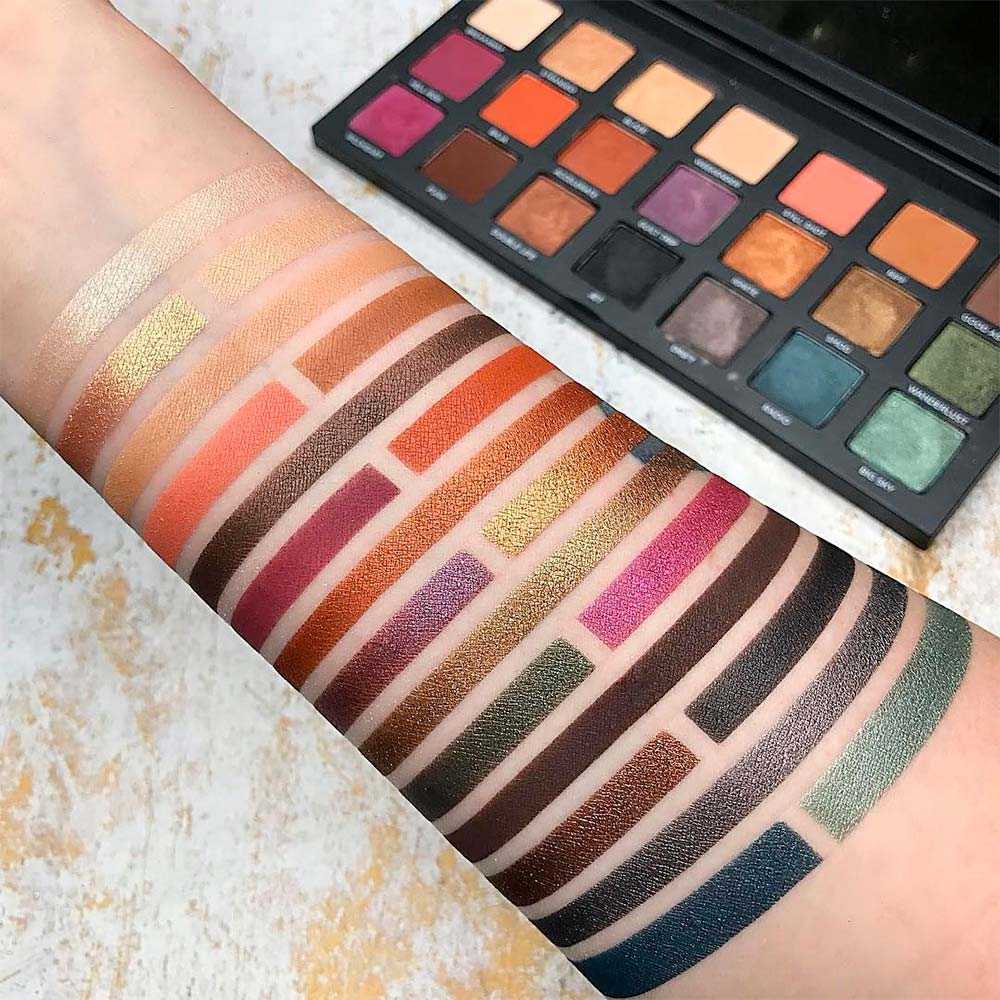 Swatches Born To Run Palette Urban Decay