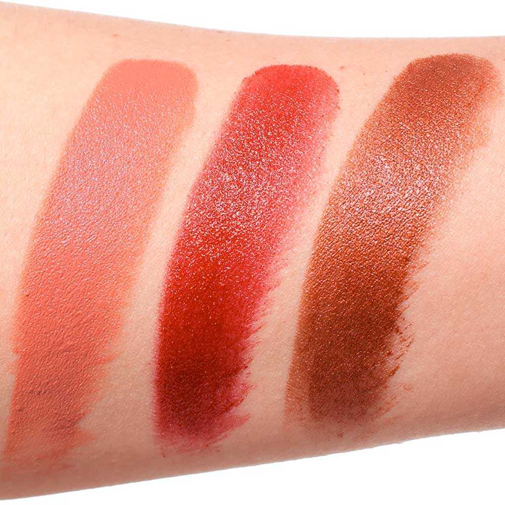 Swatches rossetti Urban Decay Naked Heat