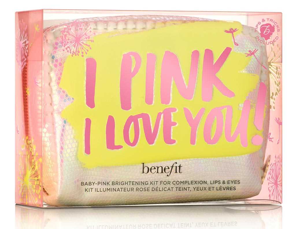kit Benefit con pochette I pink I love you