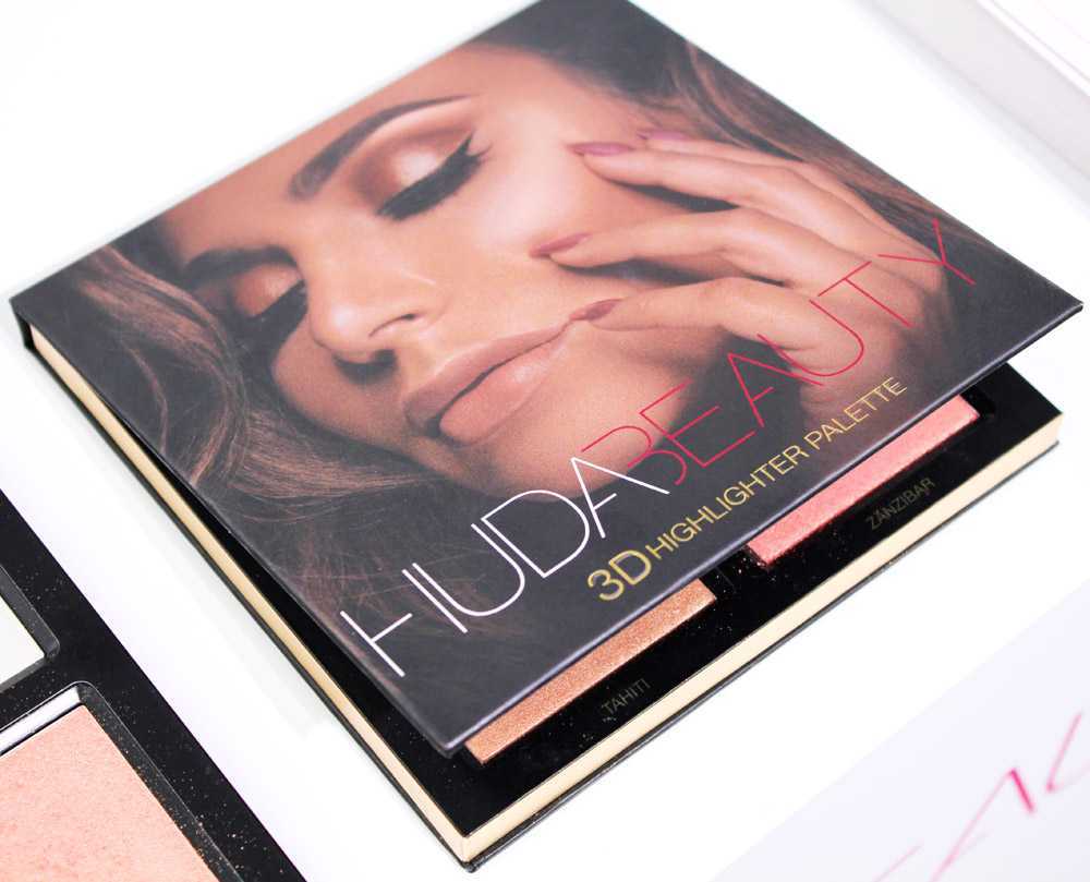 Huda Beauty 3D Highlight Palette illuminanti