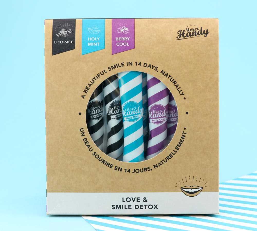 Packaging Love & Smile Detox Kit Merci Handy 