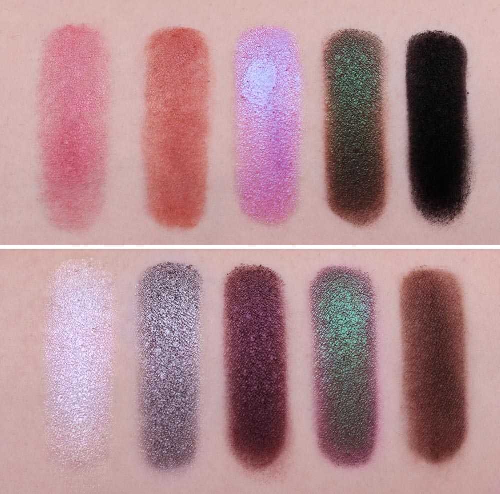 Neve Cosmetics Bohemian Romance Swatches