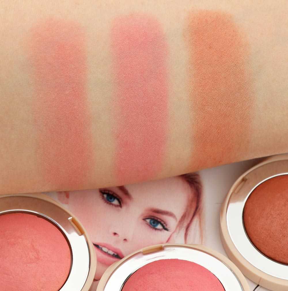 swatches Like A Doll Luminys Blush pupa 