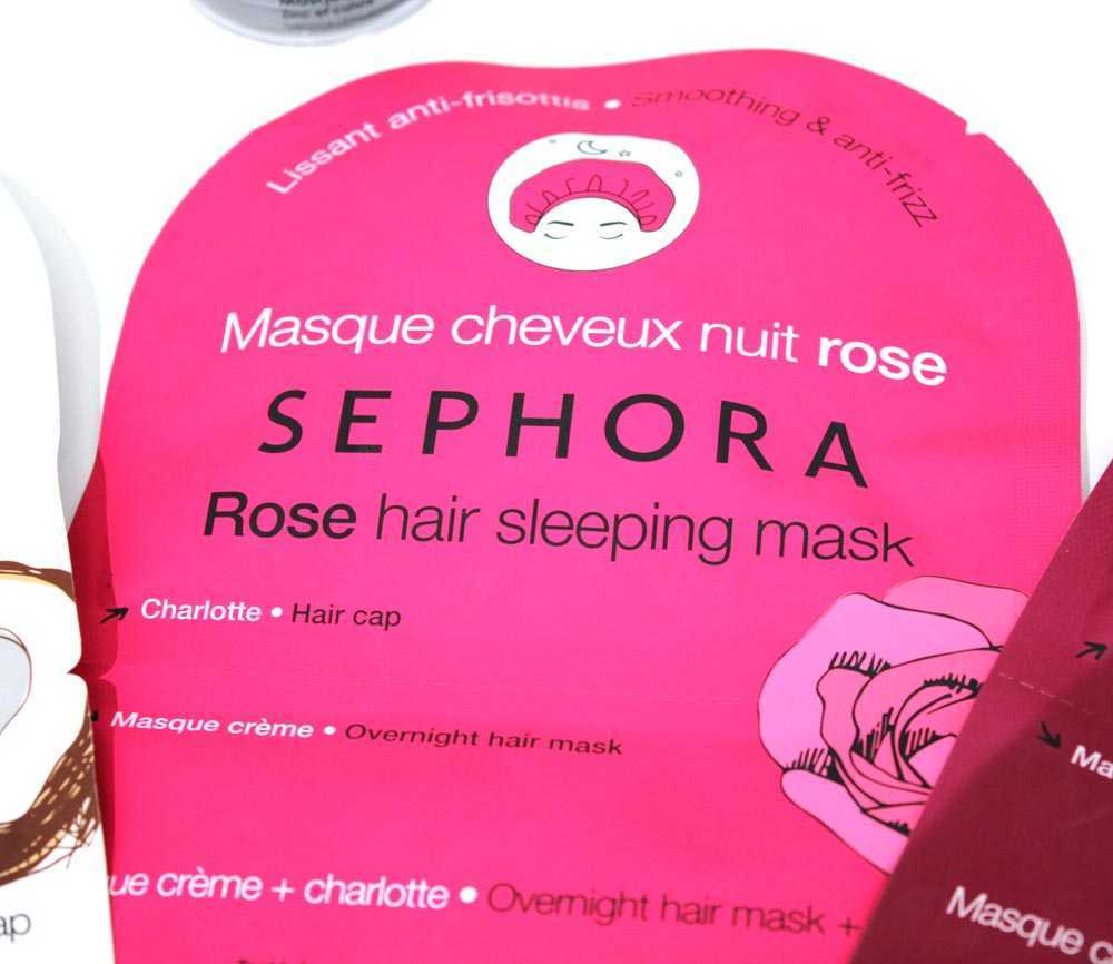 Maschera per capelli alla rosa sephora