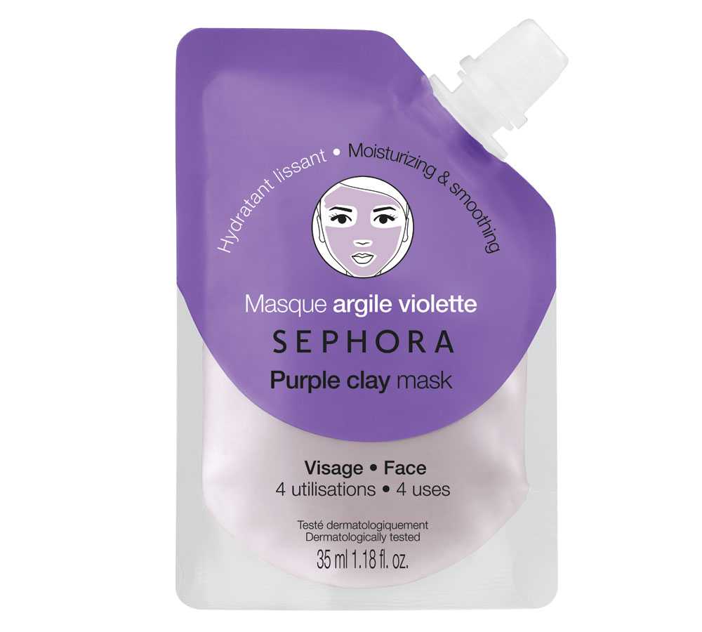 Sephora Purple Clay Moisurizing & Smoothing