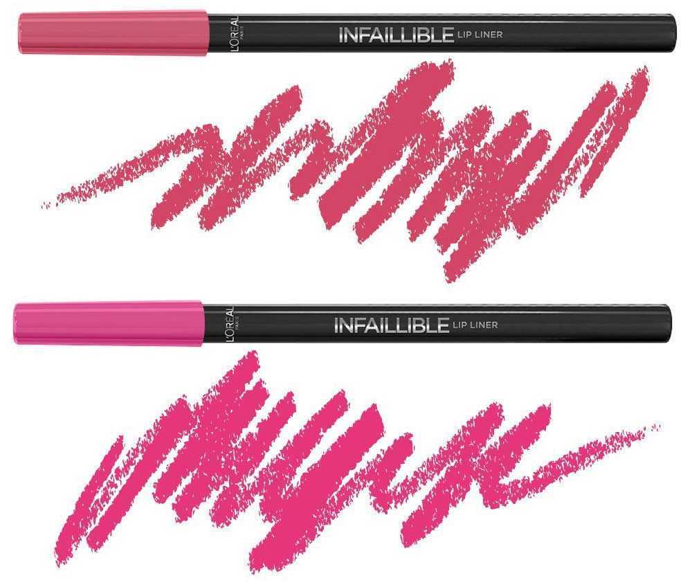 infallible lip liner l'oreal