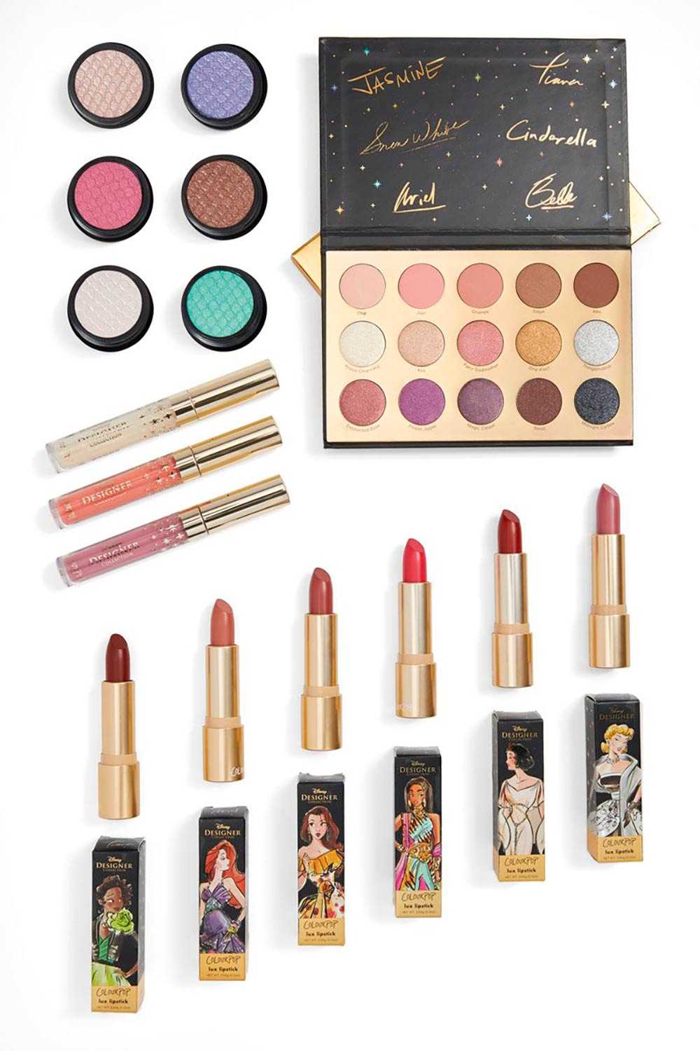 ColourPop set Disney Designer Collection 