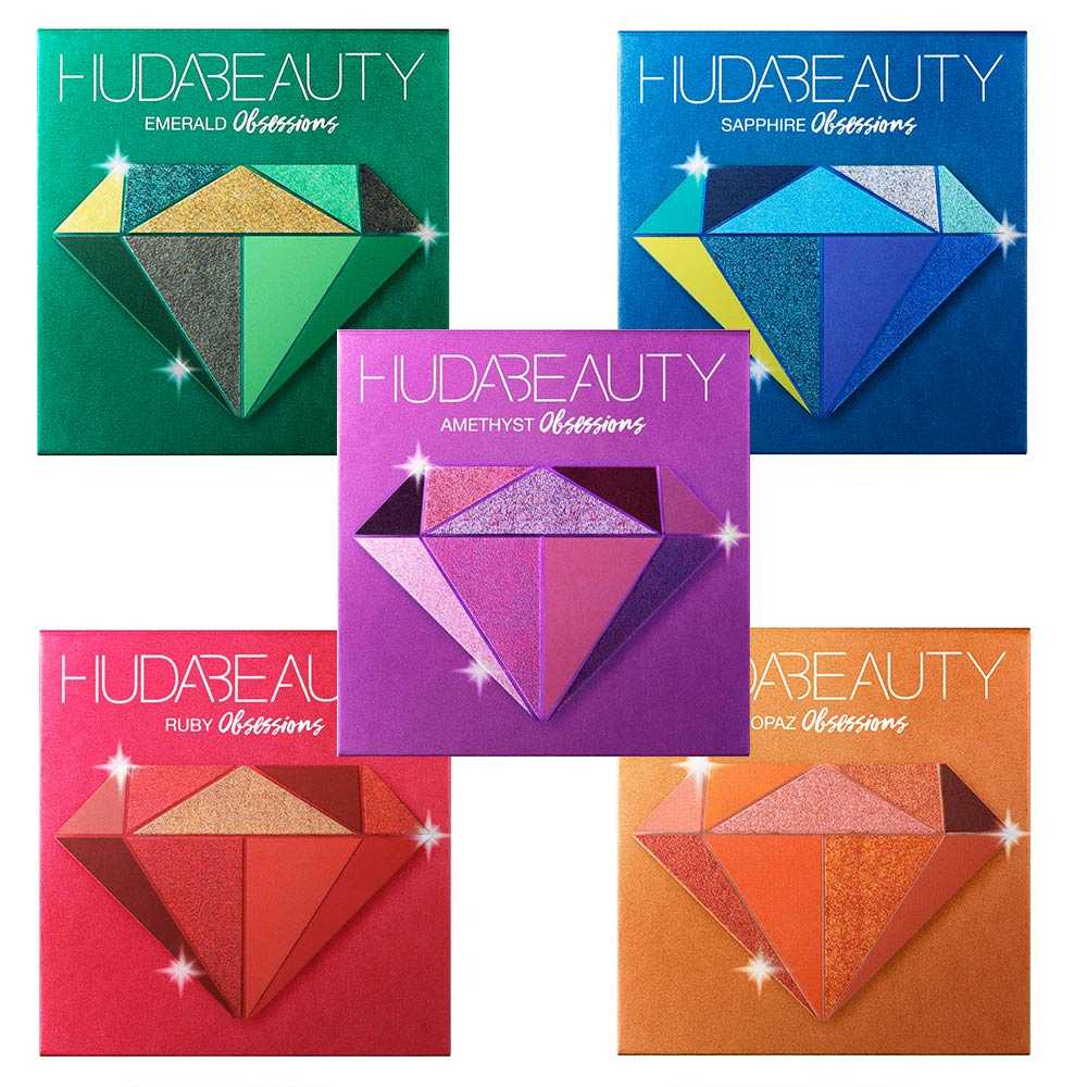 packaging palette occhi Huda Beauty Precious Stones