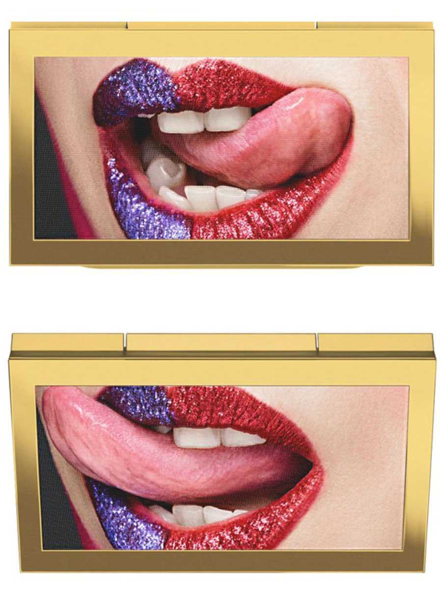 MAC x Rossy de Palma Indimenticabile Lip Gloss x 3 packaging